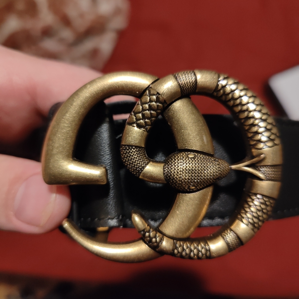 Gucci snake belt 🐍